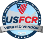 Official Verified Vendor Seal of US Federal Contractor Registration